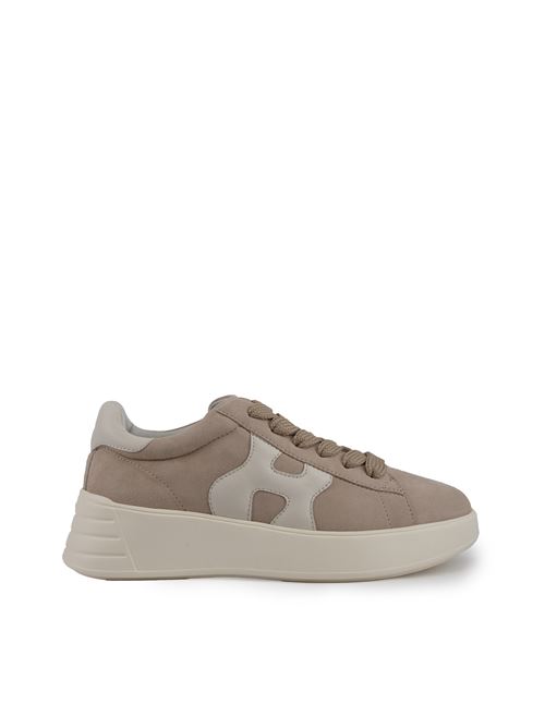 Sneakers Rebel in pelle scamosciata beigr HOGAN | HXW5620DN61 PK6ST00